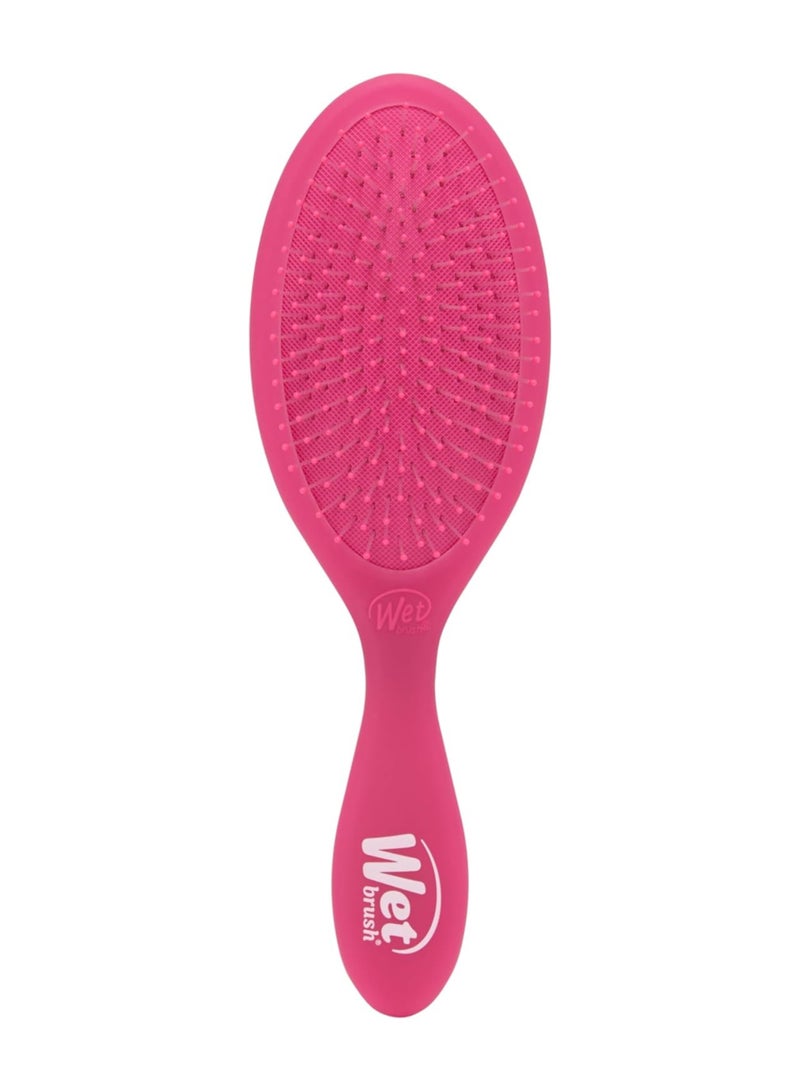 Wet Brush Original Detangler Hair Brush, Pink Frost - Ultra-Soft IntelliFlex Bristles - Detangling Brush Glides Through Tangles For All Hair Types (Wet Dry & Damaged Hair) - Women & Men - Image 1